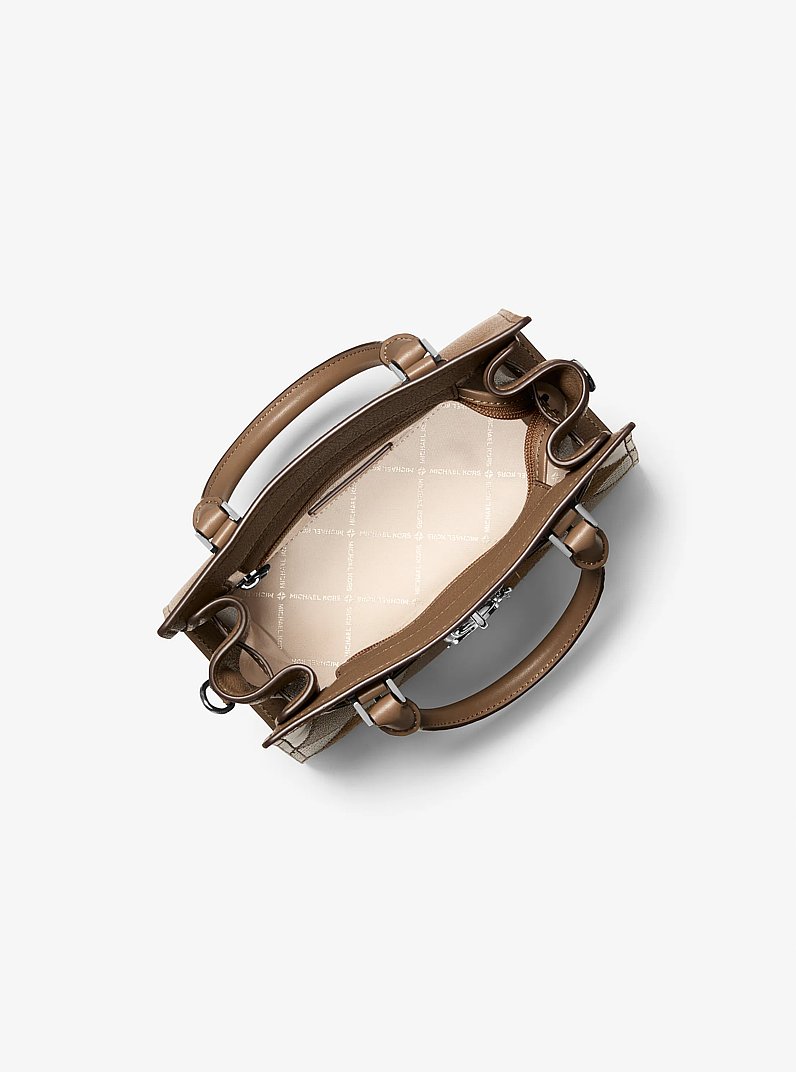 Hamilton Small Patchwork Satchel in DRIFTWOOD - Sale | Michael