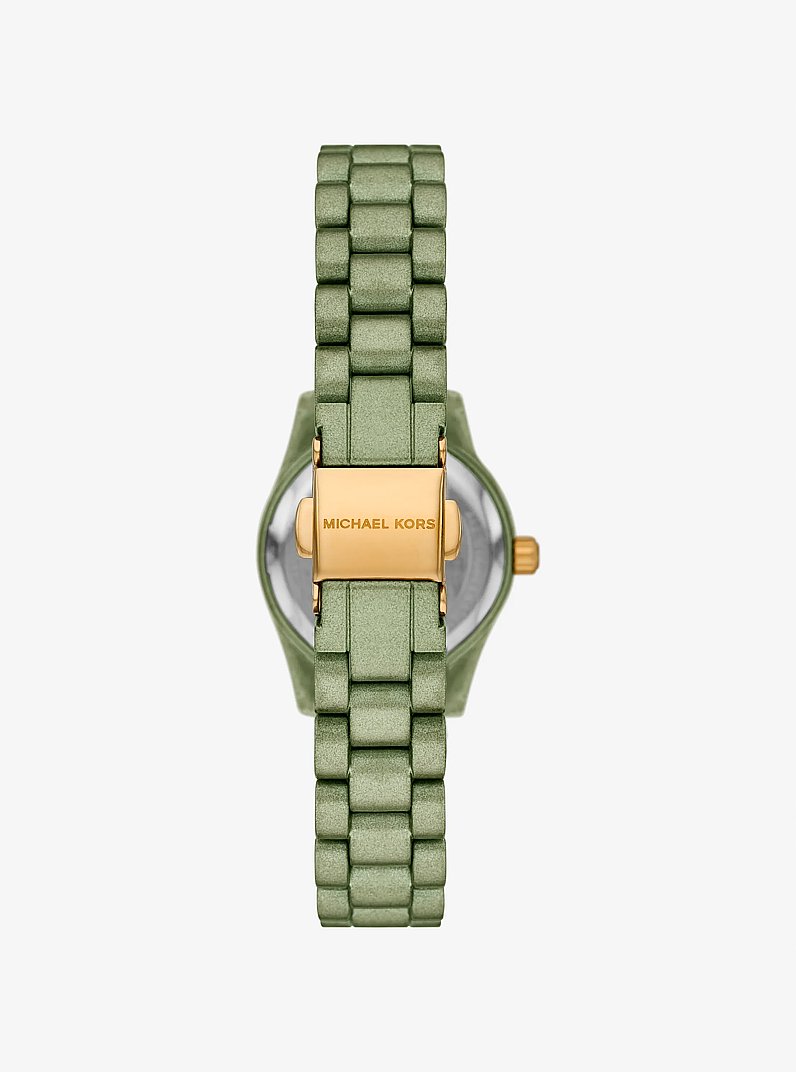 Limited-Edition Petite Lexington Green-Tone Watch in DUSTY SAGE | Michael Kors