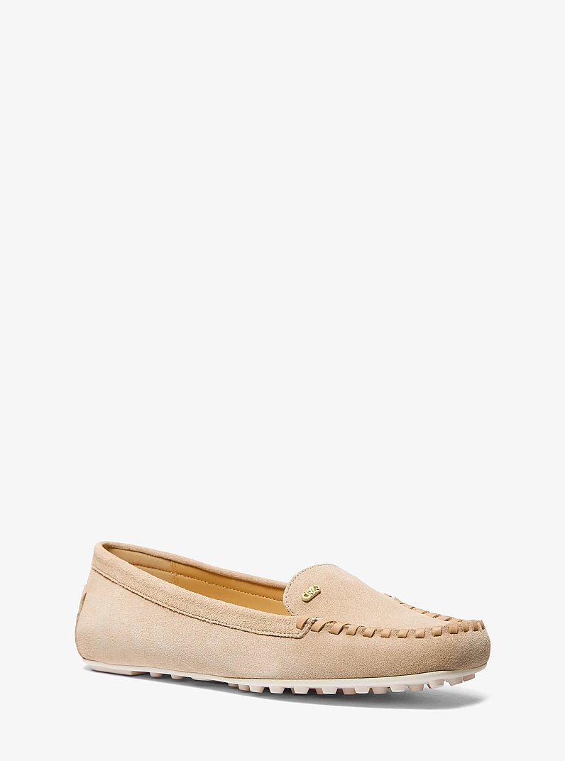 Eve Suede Moccasin in CAMEL | Michael Kors