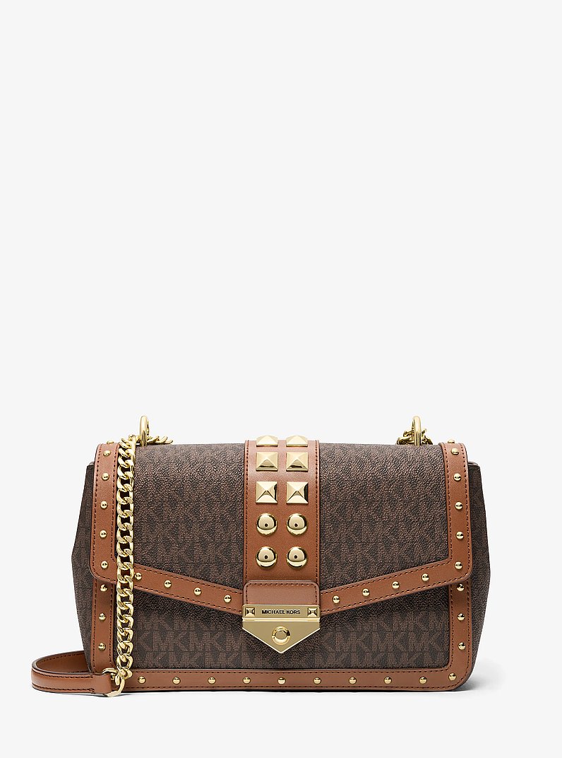 SOHO チェーンショルダー ラージ スタッズ　MICHAEL KORS MICHAEL KORS（マイケルコース）の「SOHO(ソーホー) チェーン