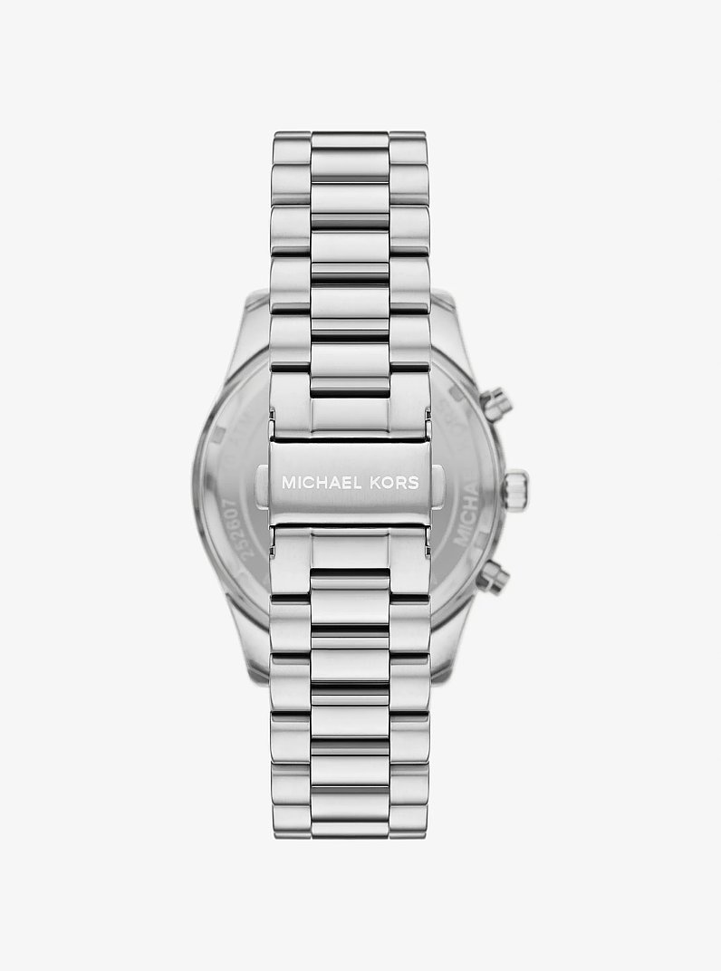 &Uuml;bergro&szlig;e Armbanduhr Lexington im Silberton in SILBERTON | Michael Kors