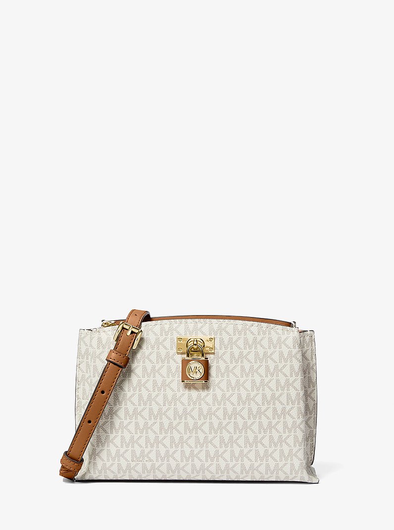 Ruby Medium Logo Messenger Bag