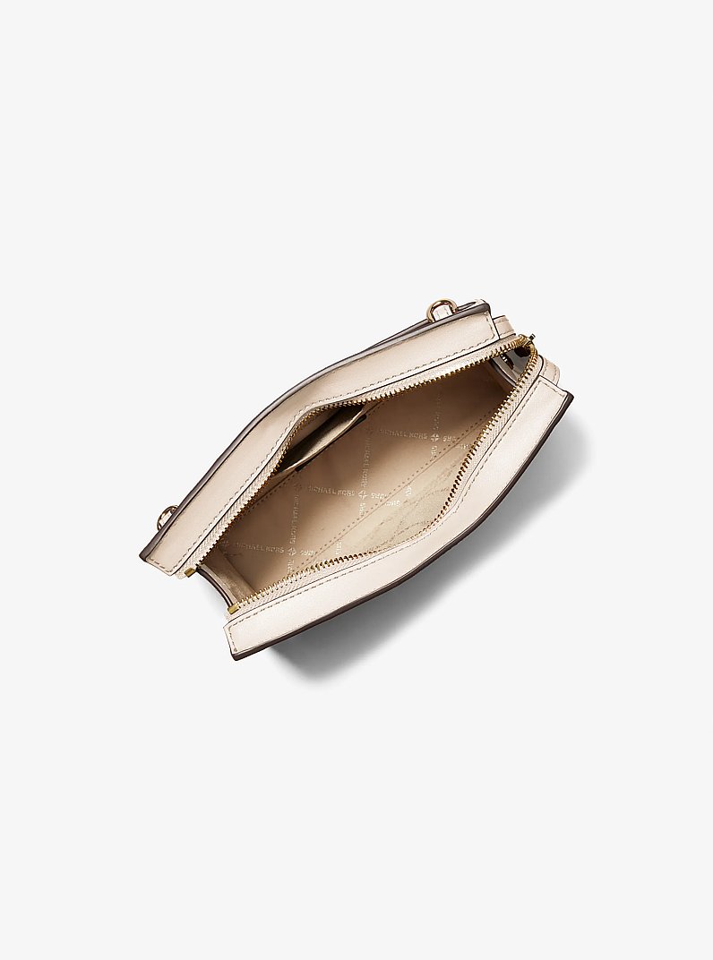 Sheila Small Faux Saffiano Leather Crossbody Bag
