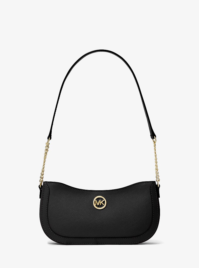 Leida Small Pochette in BLACK | Michael Kors