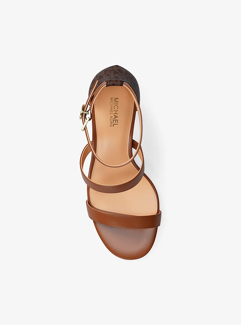 Sandalo Koda con stampa logo in BAGAGLI MULTI | Michael Kors