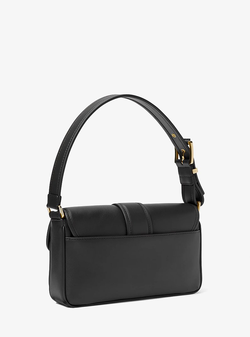 Sac &agrave; &eacute;paule Colby en cuir de taille moyenne in NOIR | Michael Kors