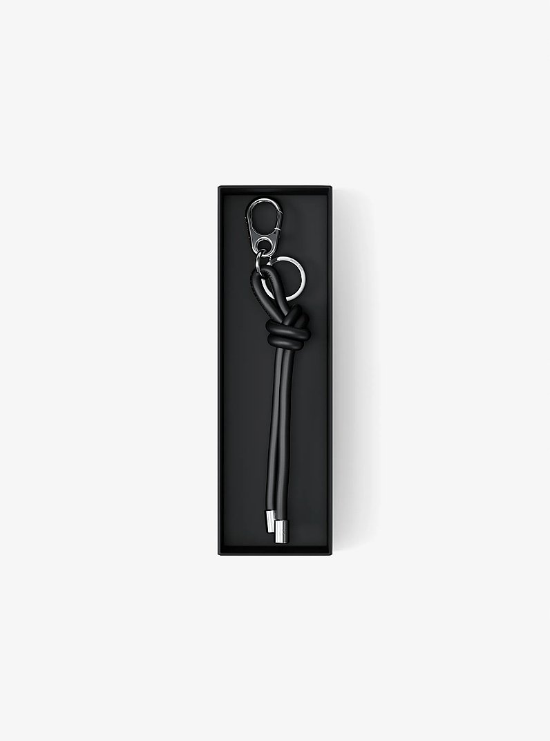 Adorno para bolso con forma de nudo in NEGRO | Michael Kors