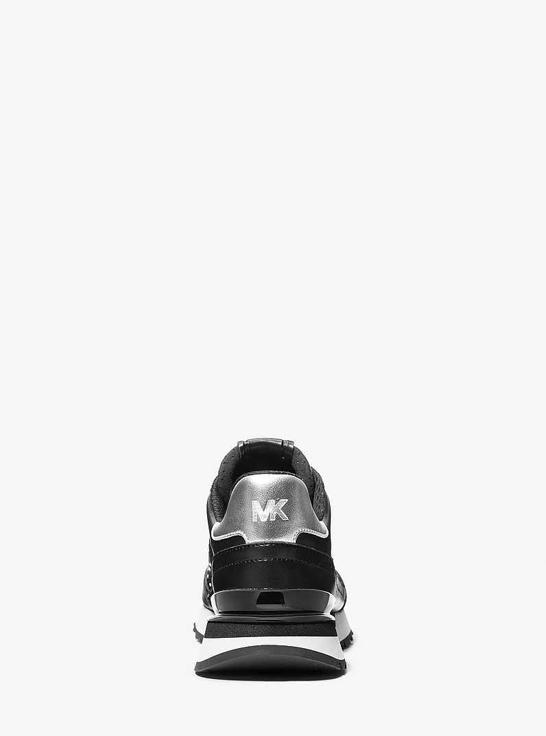 Espadrille Nova en maille &agrave; ornements in NOIR | Michael Kors
