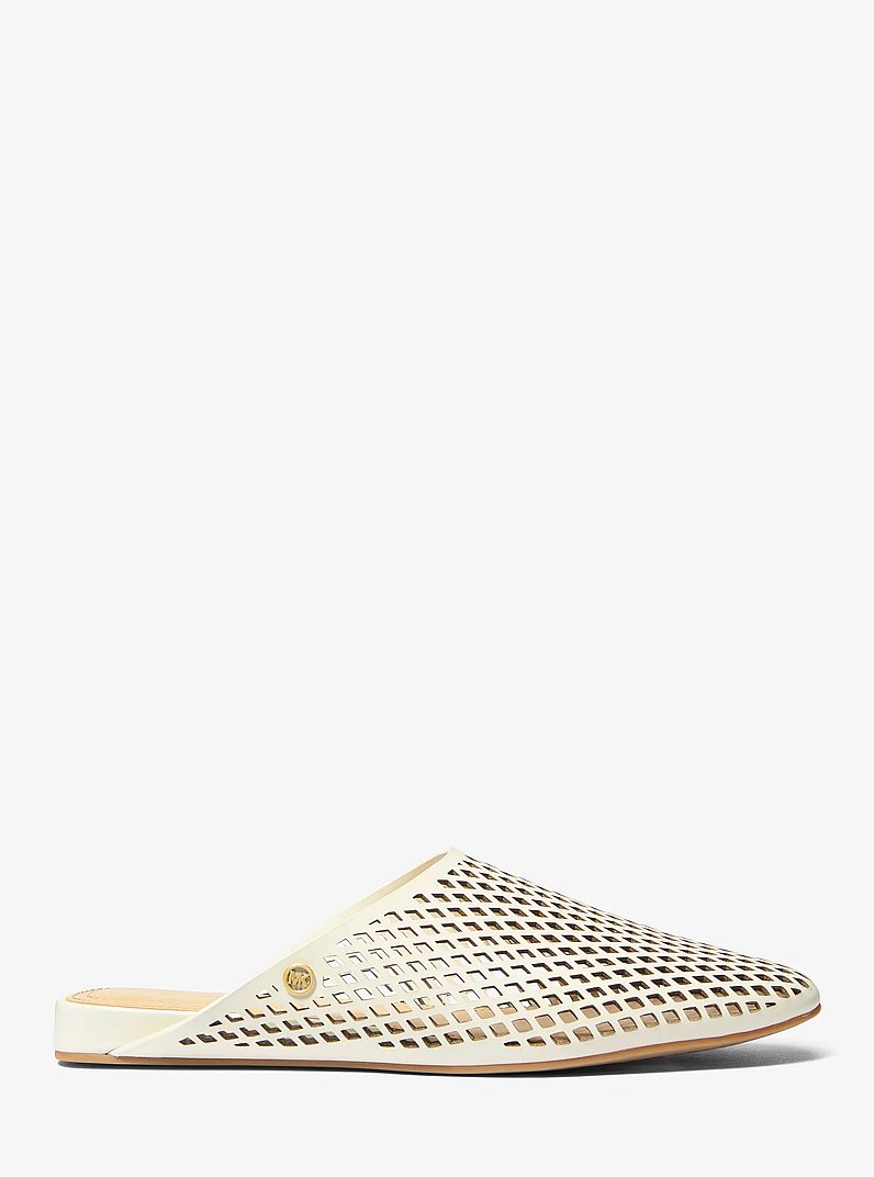 Cady Perforated Leather Mule