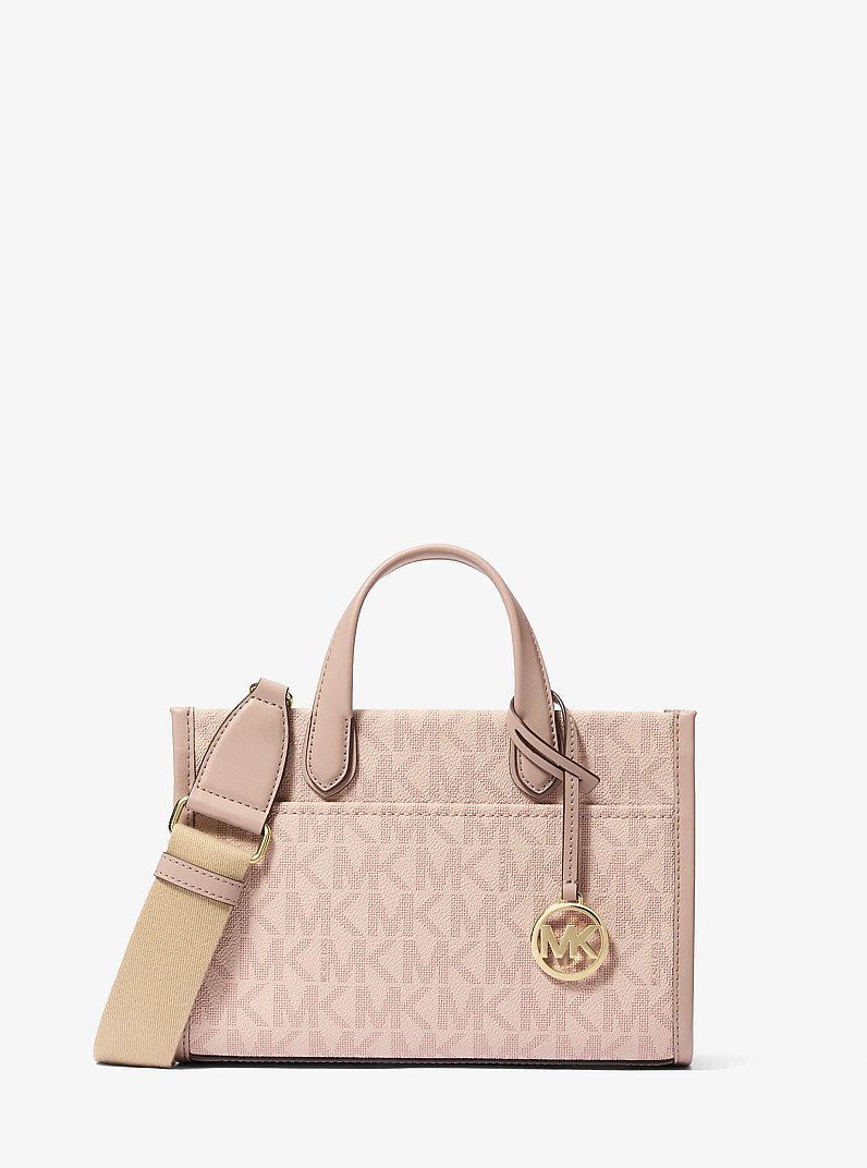 Messenger-Tasche Gigi Small mit Signature-Logomuster in BALLETT | Michael Kors