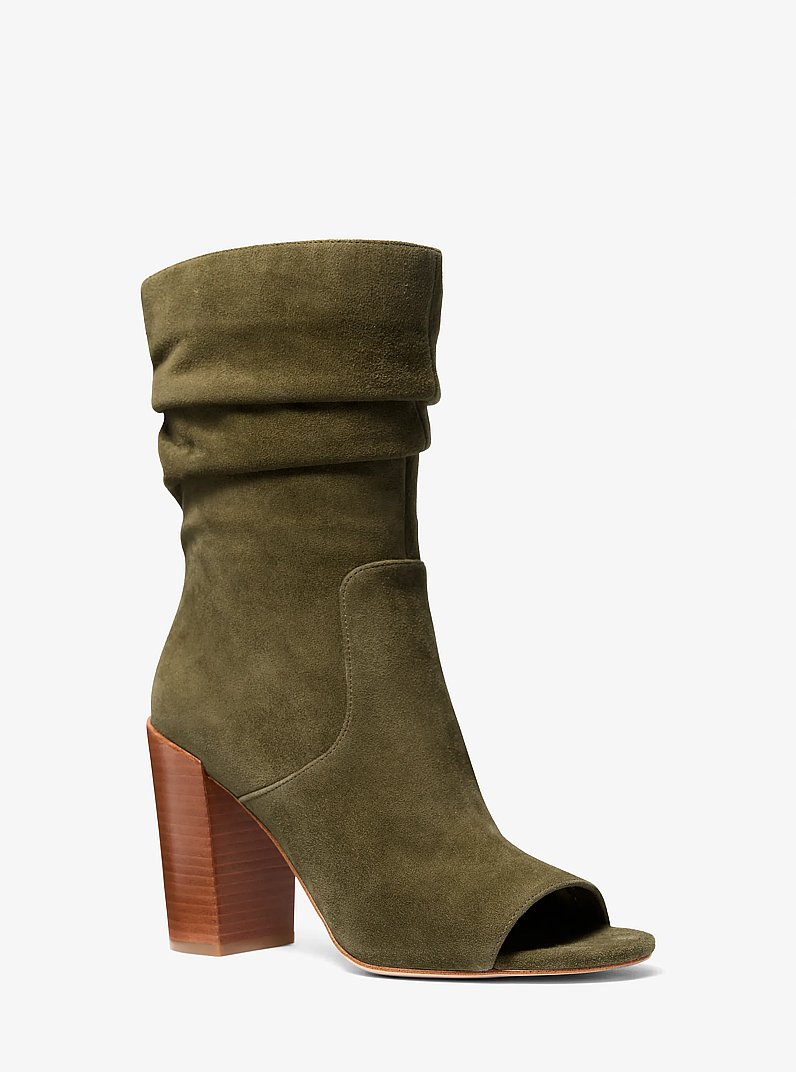 Shayna Suede Boot in LODEN | Michael Kors