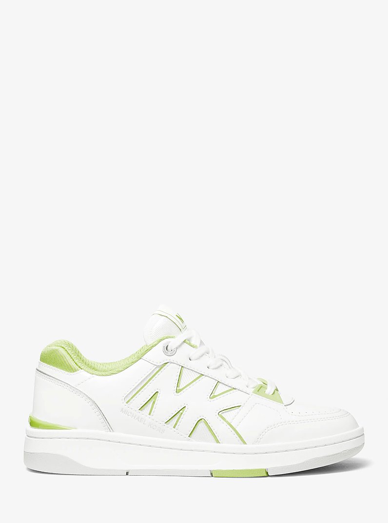 Rebel Leather Sneaker in PEAR MULTI | Michael Kors