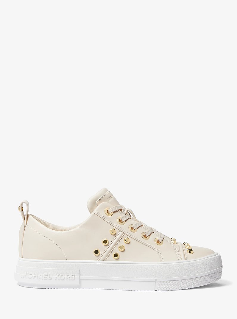 Evy Astor Stud Leather Sneaker