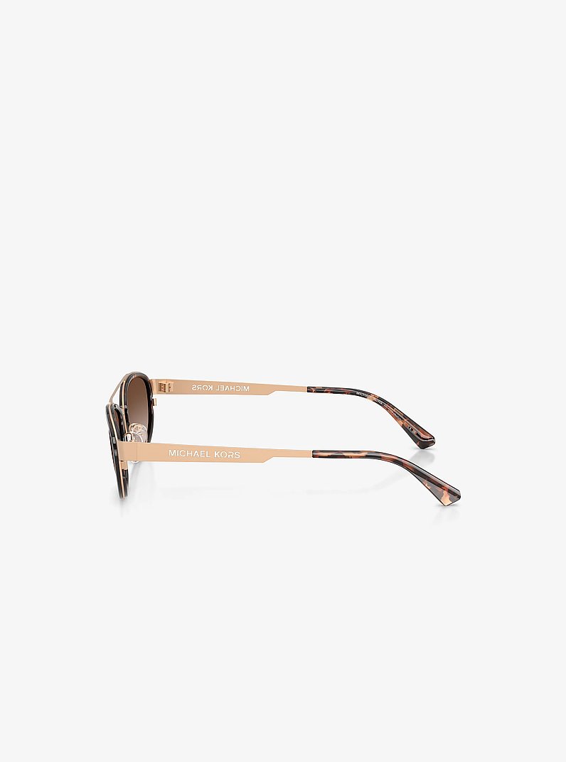 Suffolk Sunglasses in BEIGE GOLD | Michael Kors