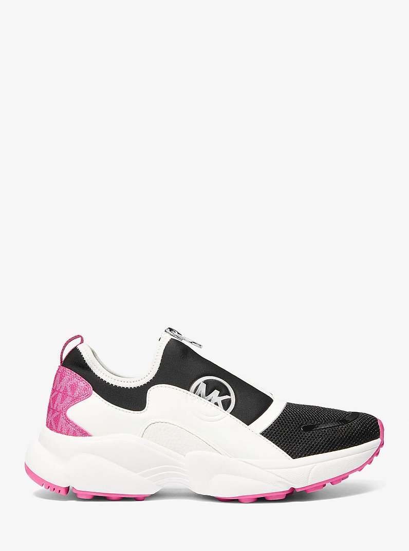 Sami Scuba and Mesh Zip-Up Trainer | Michael Kors [US]