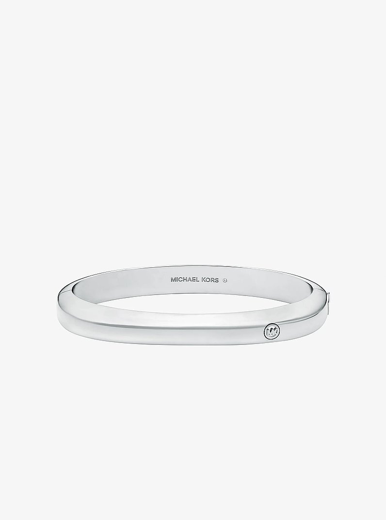 Square Bangle in SILVER | Michael Kors
