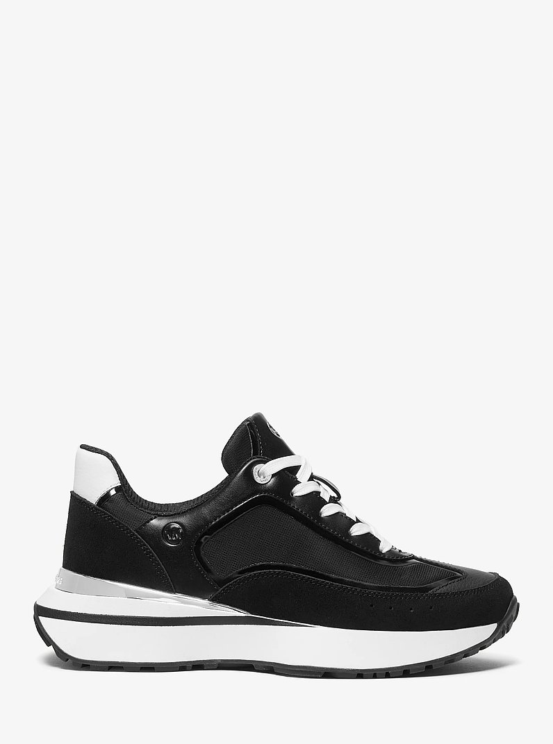 Ari Suede Trainer in BLACK | Michael Kors