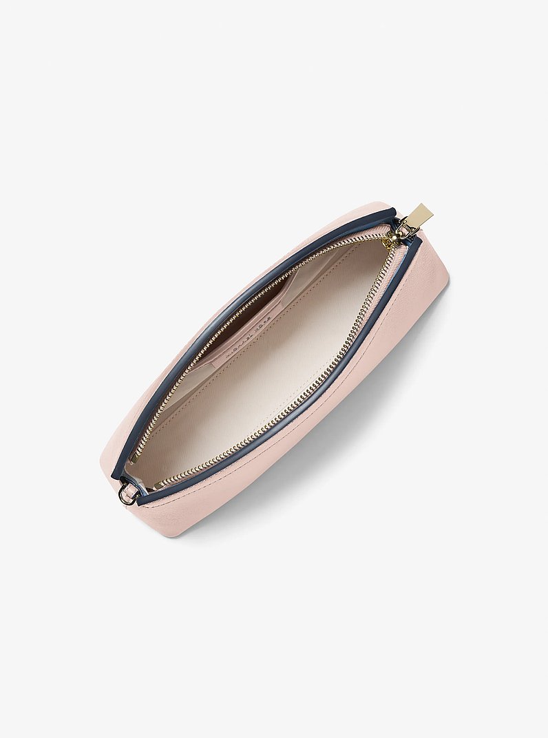 Wandelbare Clutch Athena Small aus Leder in ZARTROSA | Michael Kors