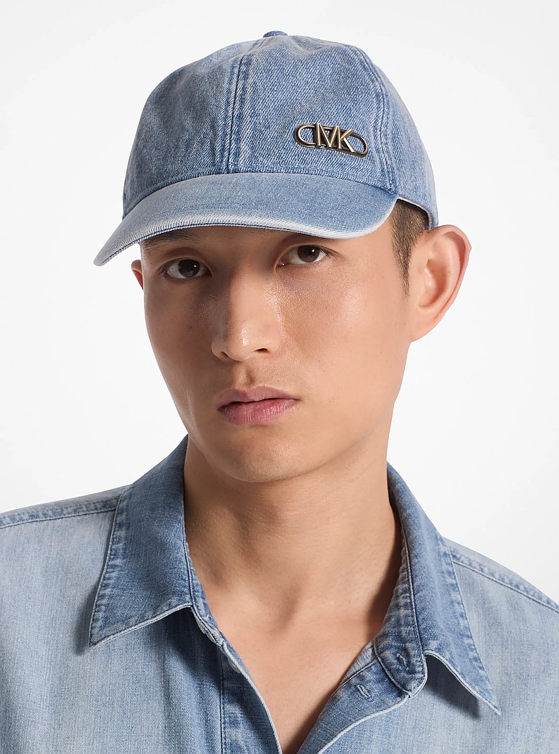 Czapka z daszkiem z denimu