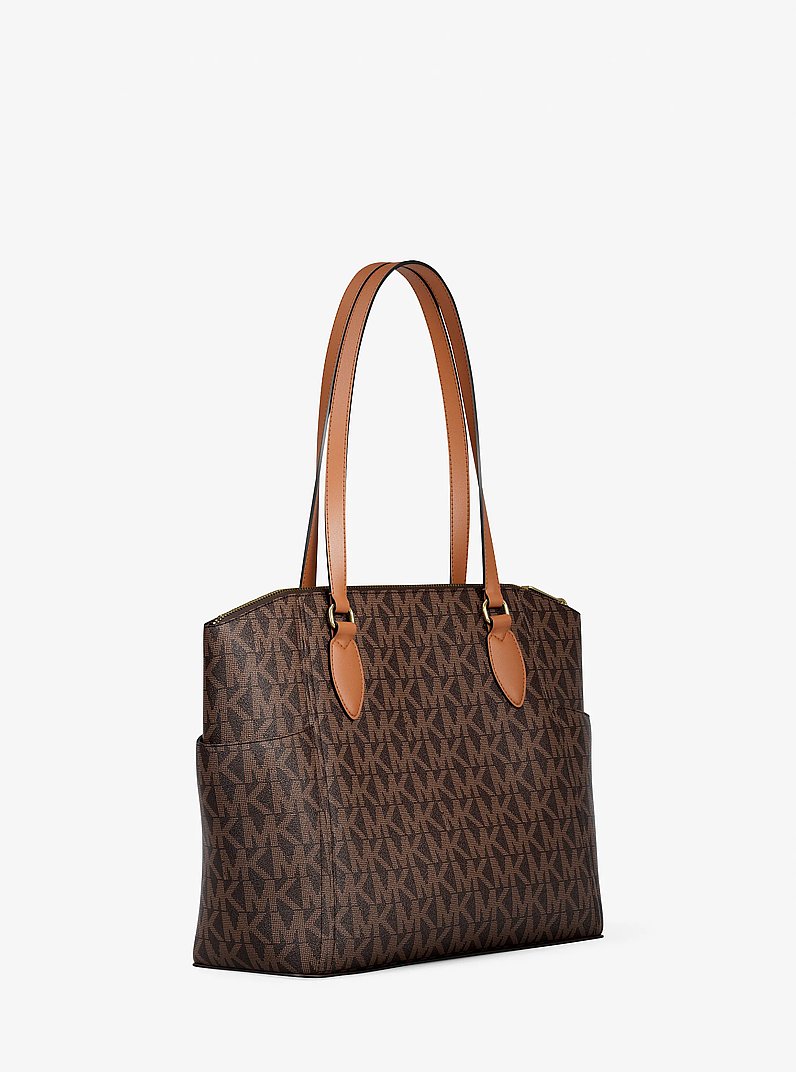 Sienna Medium Signature Logo Tote Bag