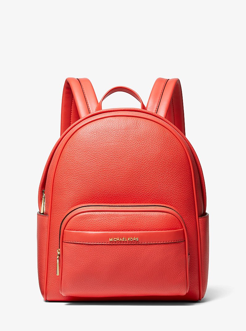 Sac &agrave; dos Bex en cuir grain&eacute; de taille moyenne in CORAIL &Eacute;PIC&Eacute; | Michael Kors