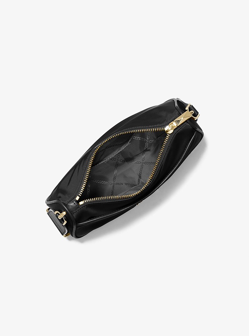 Jet Set Medium Nylon Crossbody Bag with Case for Apple AirPods Pro&reg; in BLACK | Michael Kors