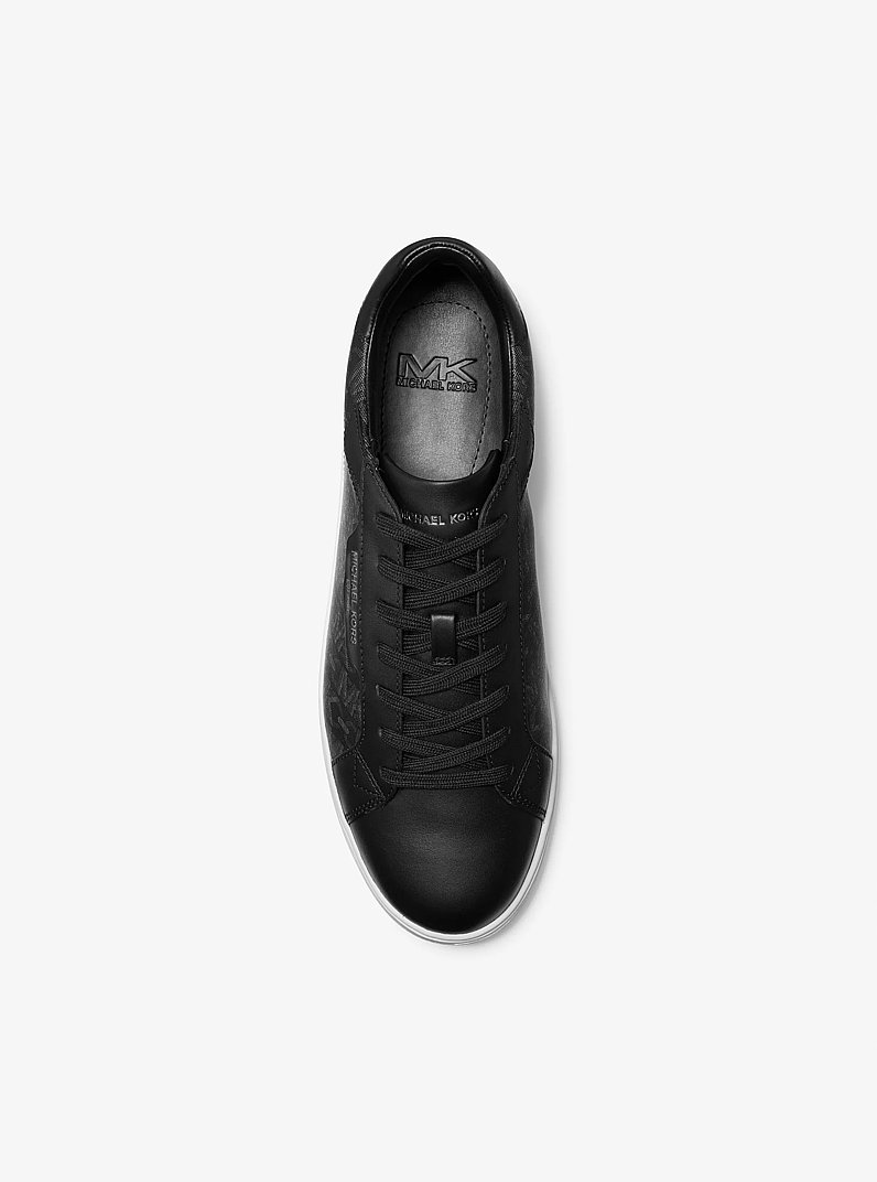 Keating Empire Signature Logo and Leather Sneaker