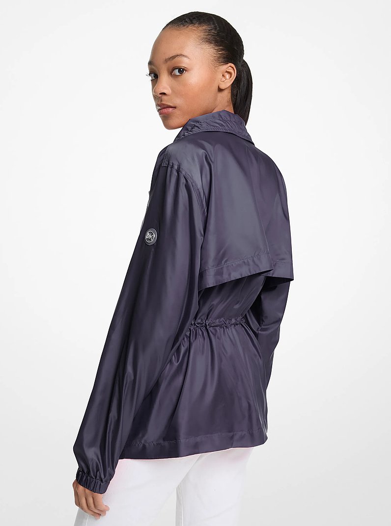 2-in-1 Packable Cir&eacute; Anorak and Sling Pack in MIDNIGHTBLUE | Michael Kors