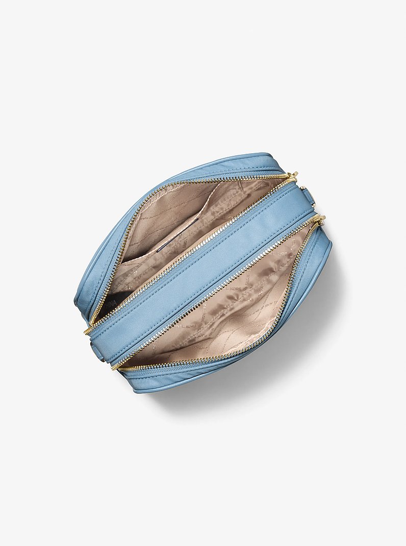 Geantă crossbody dreptunghiulară Bryant medie din nailon in CHEMBRICĂ | Michael Kors