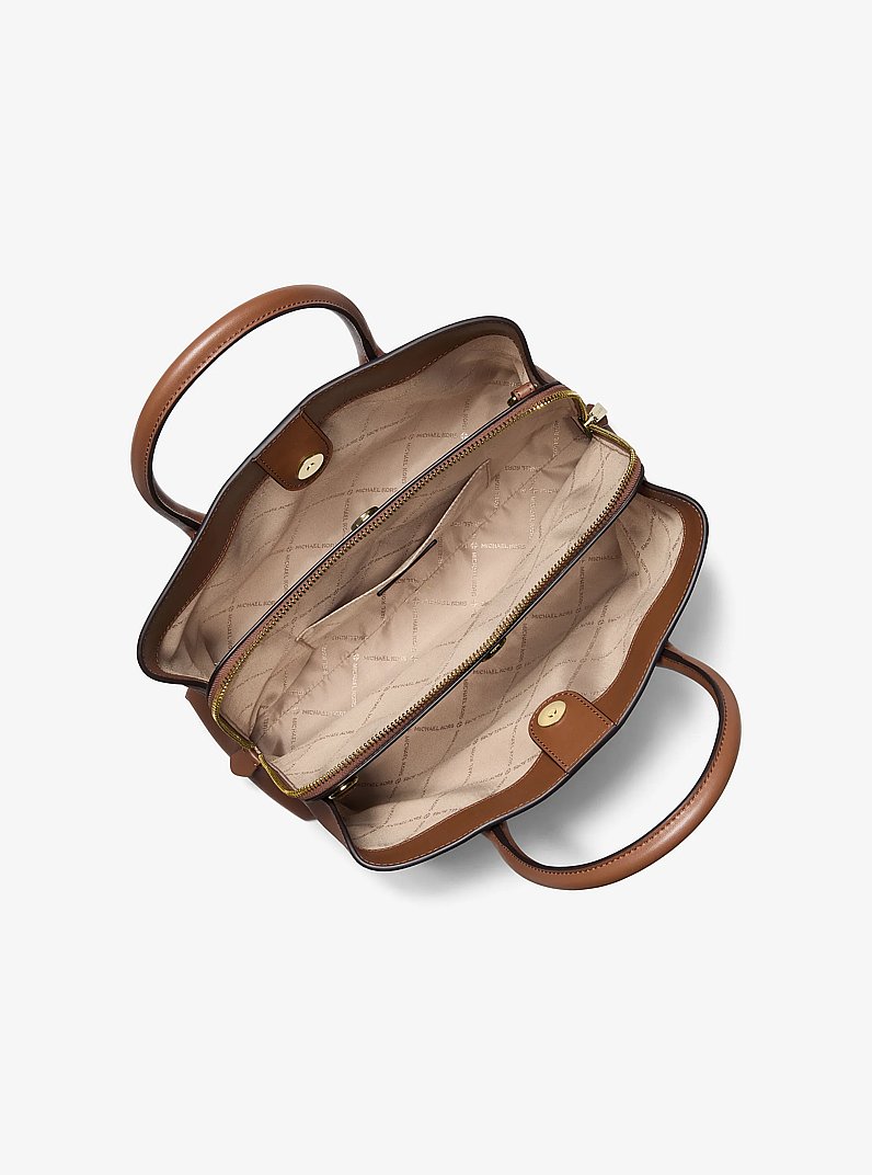 Maya Medium Satchel in LUGGAGE | Michael Kors