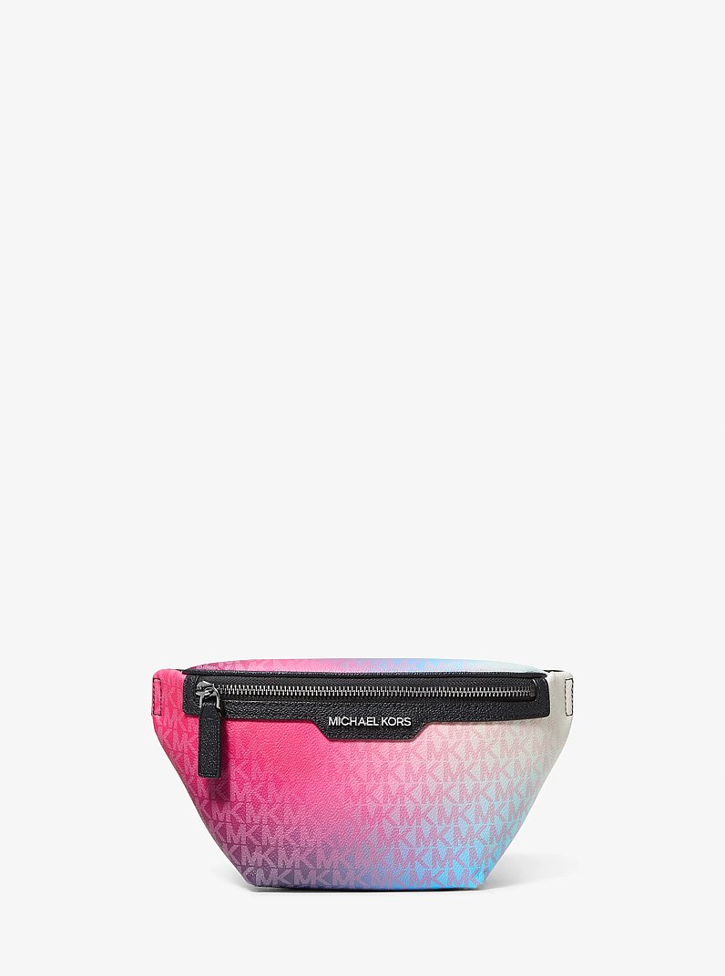 Cooper Ombr&eacute; Signature Logo Sling Pack in NAVY MULTI | Michael Kors