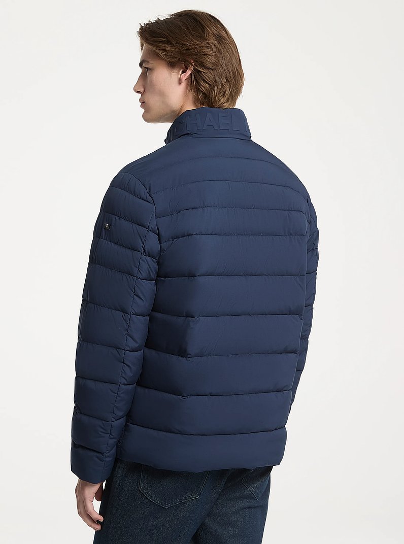 Channel Quilted Jacket in MIDNIGHT BLUE | Michael Kors