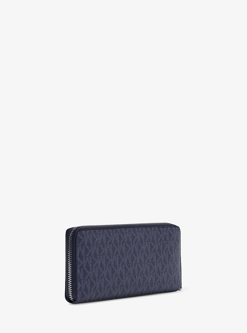 Large Logo Continental Wallet in DRESS BLUES | Michael Kors