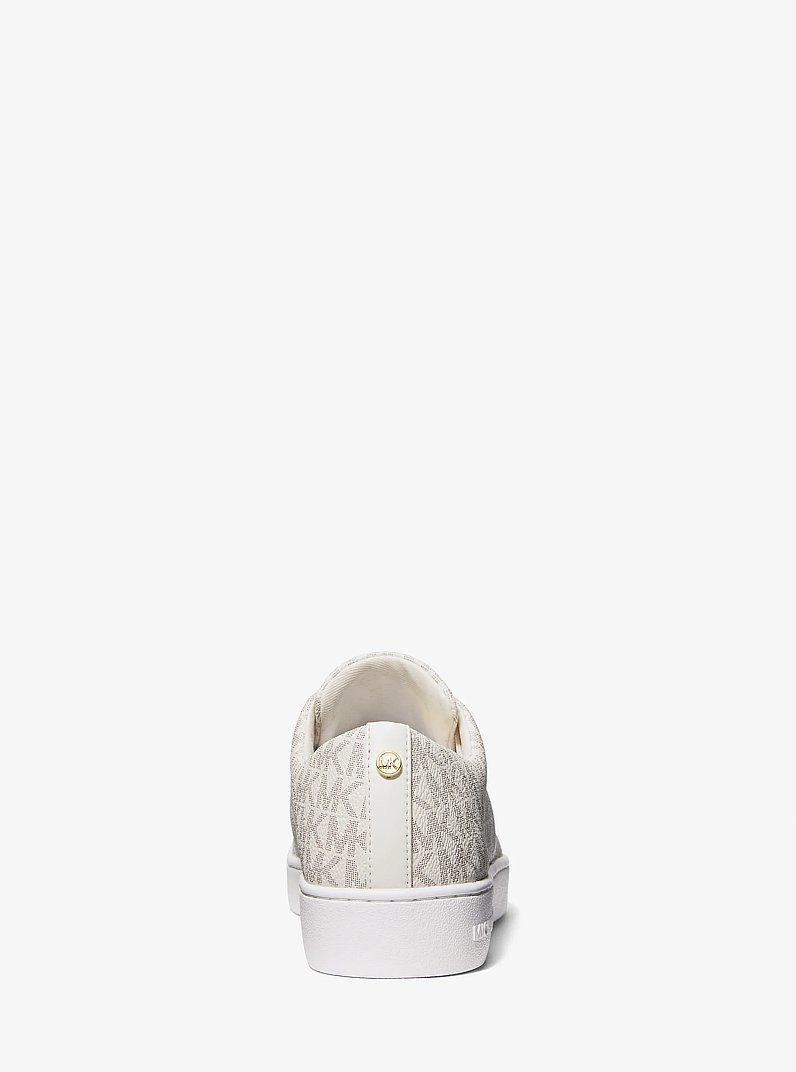 Sneaker Keaton con logo in VANIGLIA | Michael Kors