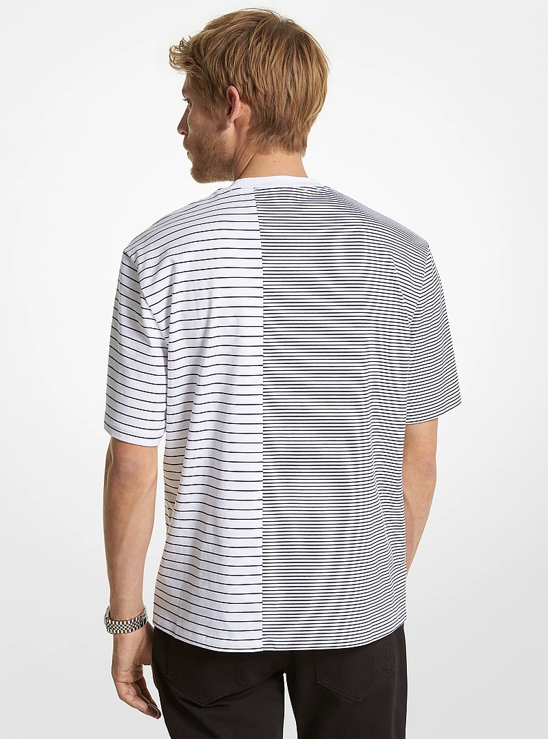 Striped Cotton T-Shirt
