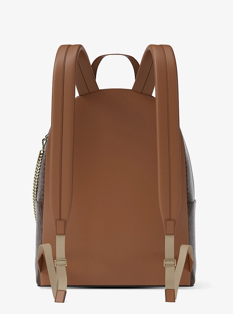 Mochila Slater grande con logotipo exclusivo in MARR&Oacute;N | Michael Kors