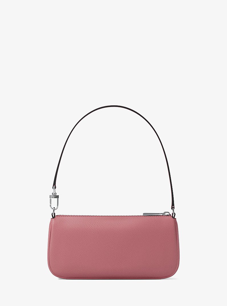 Pochette Zoe piccola in pelle martellata