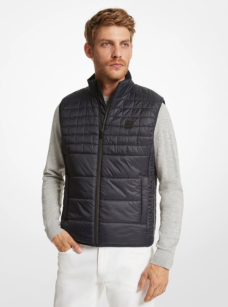 Lockburgh Quilted Gilet in MIDNIGHT NAVY | Michael Kors