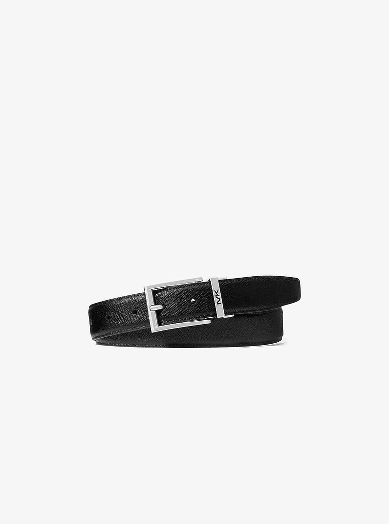 Reversible Belt in BLACK | Michael Kors