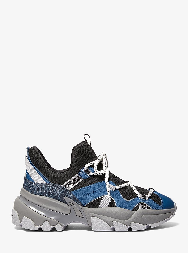 Sneaker Sahara aus Materialmix
