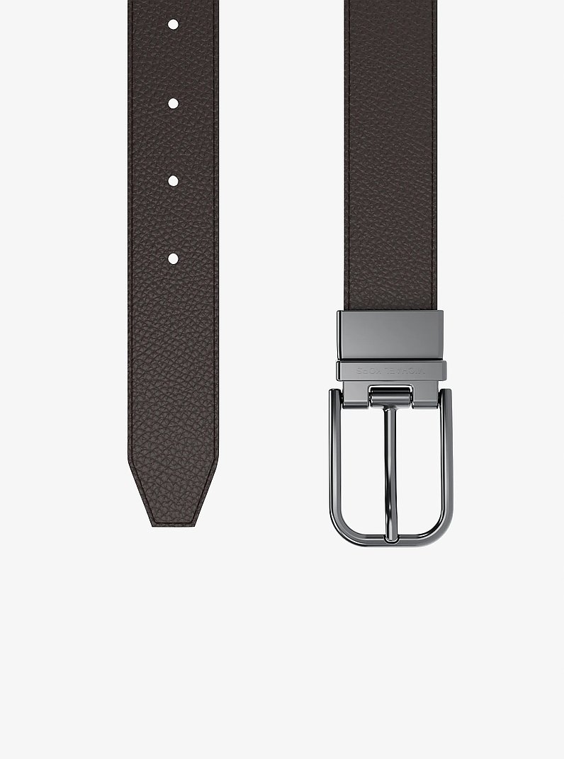 Wendbarer Lederg&uuml;rtel in SCHOKOLADE | Michael Kors