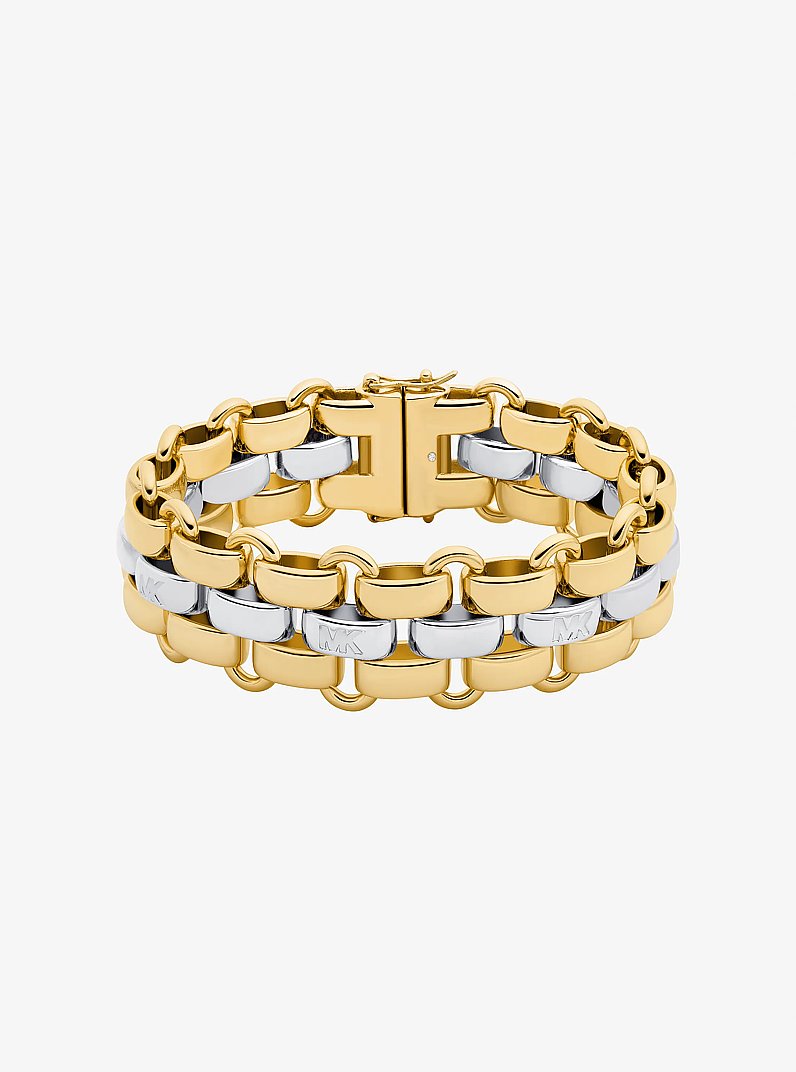 Zweifarbiges, dreireihiges Armband in ZWEIFARBIG | Michael Kors