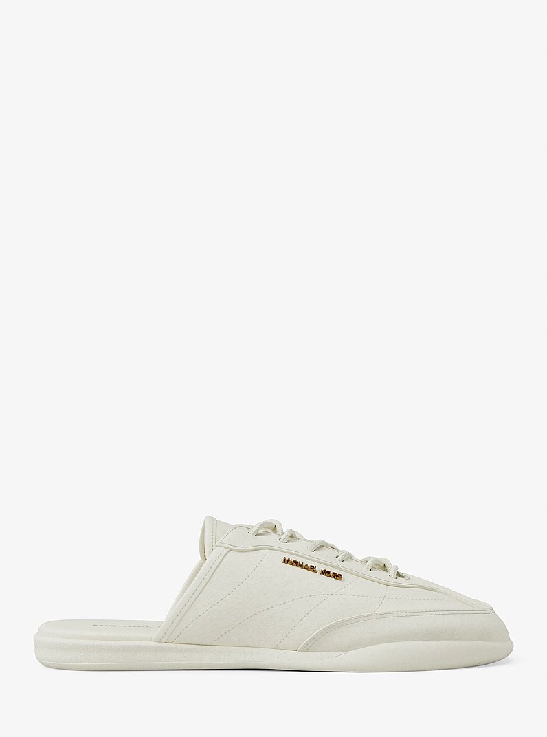 Nolan Leather Mule in EGGSHELL | Michael Kors