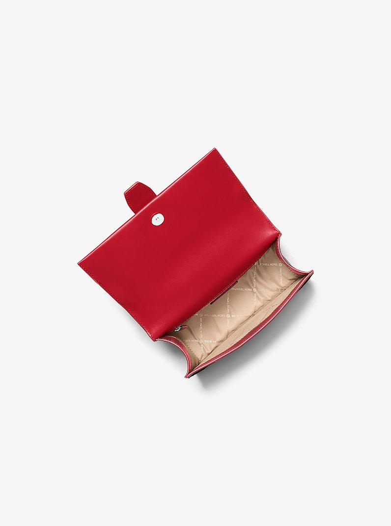Petit sac &agrave; bandouli&egrave;re Greenwich ombr&eacute; &agrave; logo Signature in HISBISCUS MULTI | Michael Kors