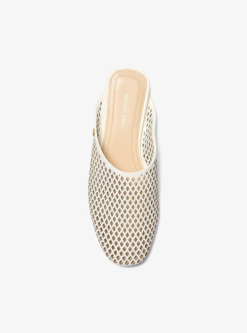 Cady Perforated Leather Mule
