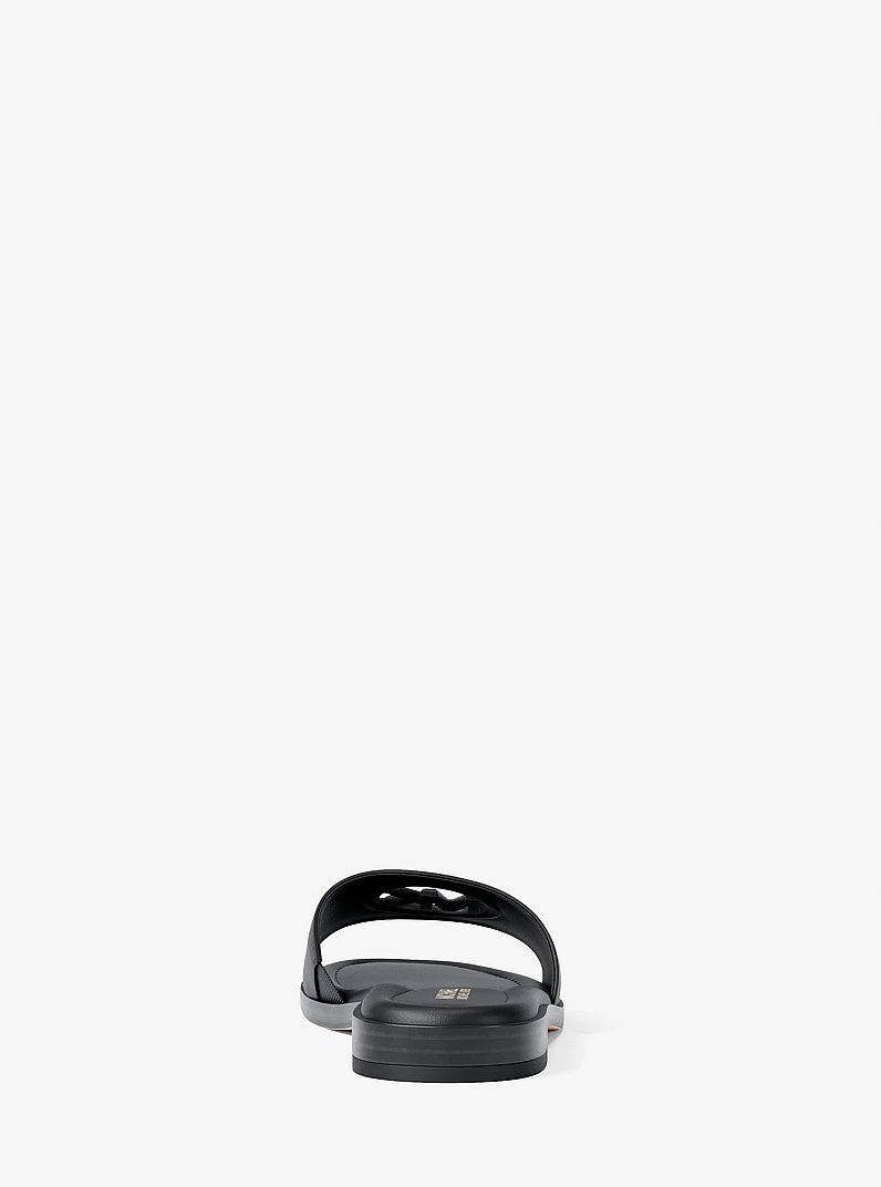 Carissa Slide Sandal in BLACK | Michael Kors