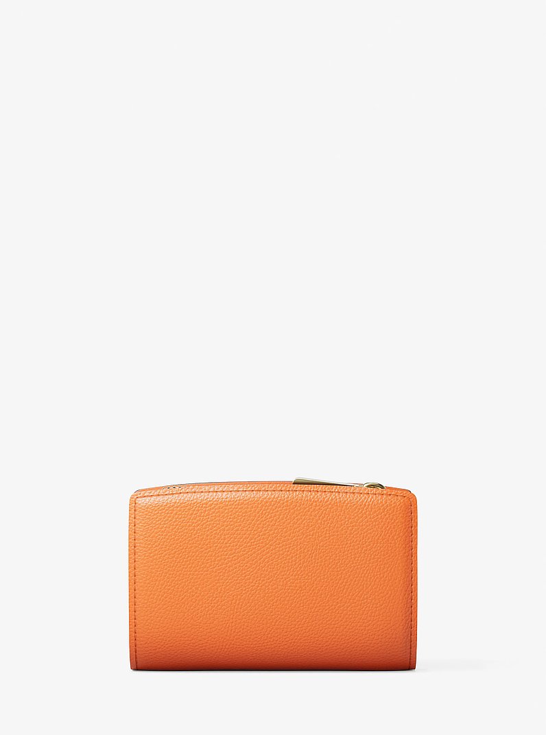 Bryant Medium Pebbled Leather Wallet in MIMOSA | Michael Kors