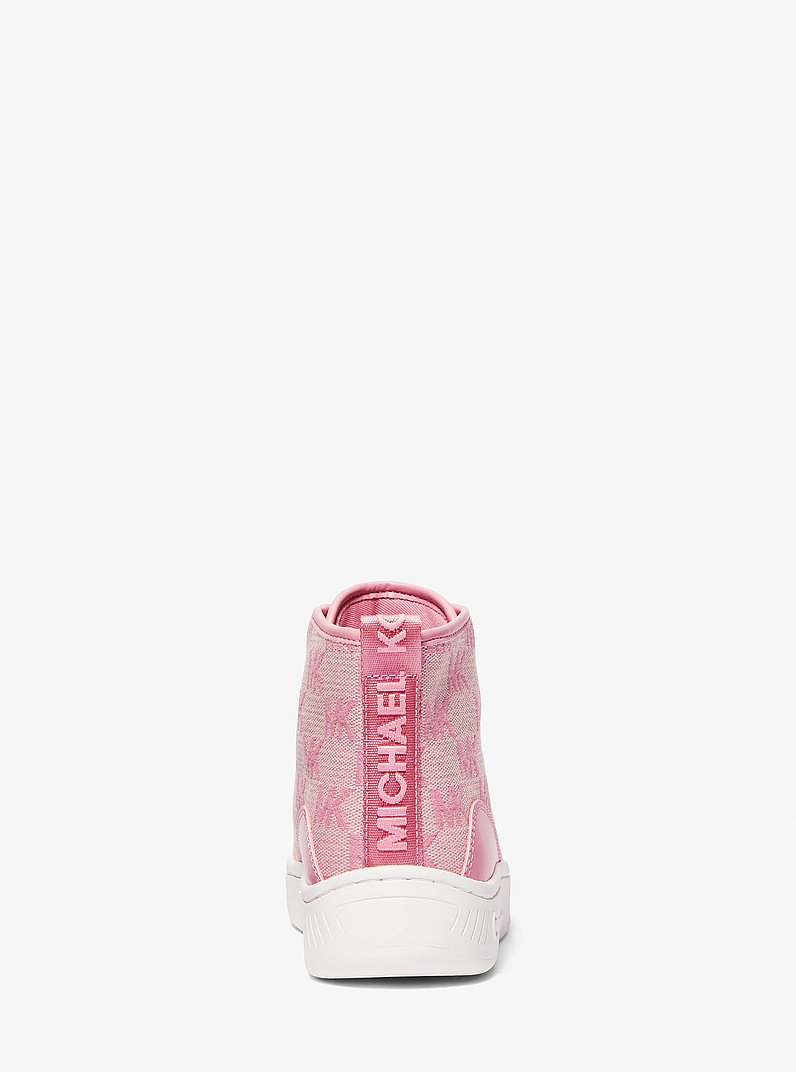Shea Logo Jacquard High-Top Sneaker - thumbnail 3