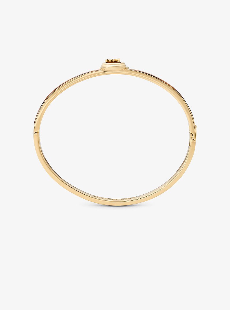 Bracelet &agrave; cadenas &agrave; logo in OR | Michael Kors