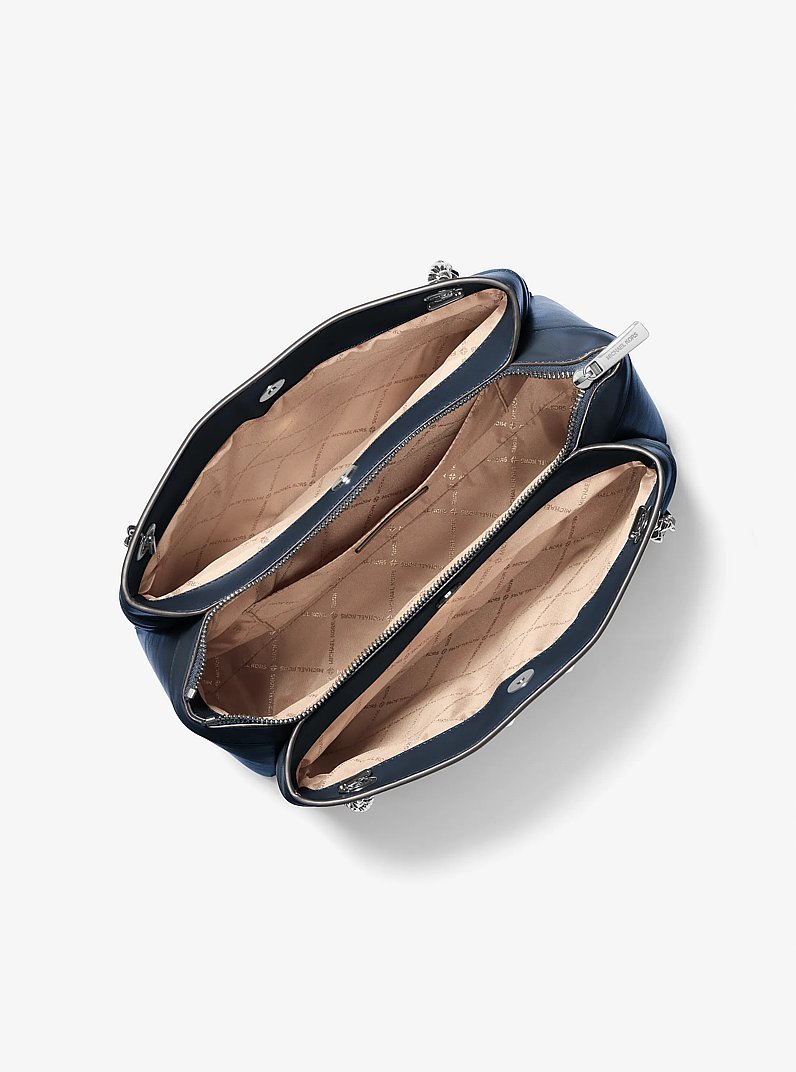 Bolso tote Whitney acolchado mediano in AZUL MARINO | Michael Kors